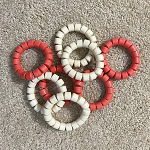 African Nigerian Wedding Igbo Coral Beads bracelets /  Nigerian men bracelets / igbo men bracelets