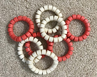 African Nigerian Wedding Igbo Coral Beads bracelets /  Nigerian men bracelets / igbo men bracelets