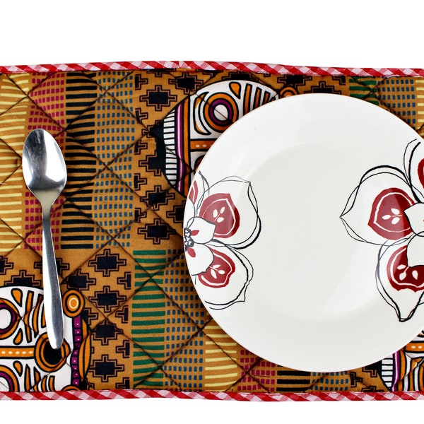 African Placemats Etsy