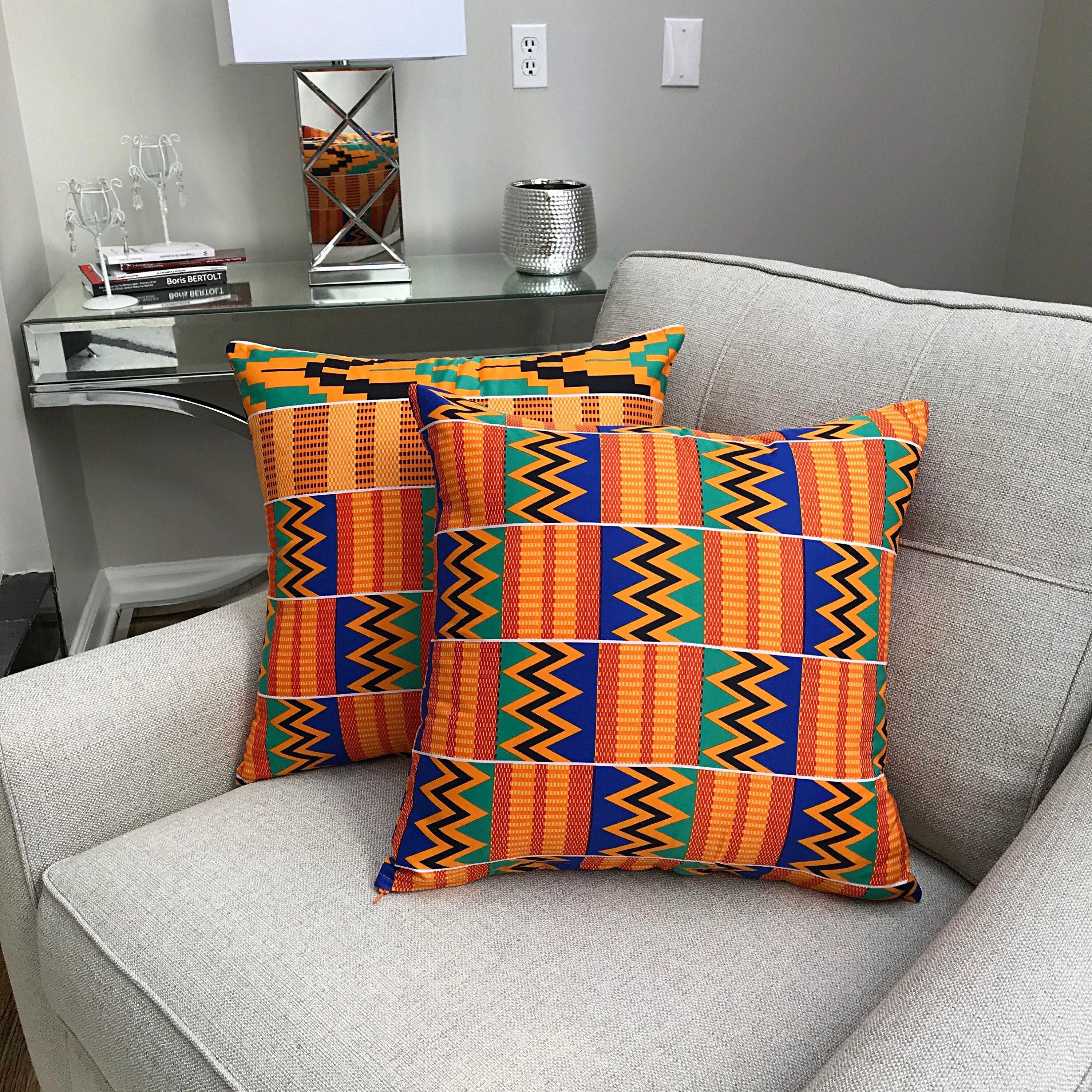 Traditional African Throw Pillow Covers, African Ethnic Tribe Lady Print  Decorative Cushion Covers For Porch Patio Couch Sofa Living Room  Outdoor,,without Pillow Inserts - Temu