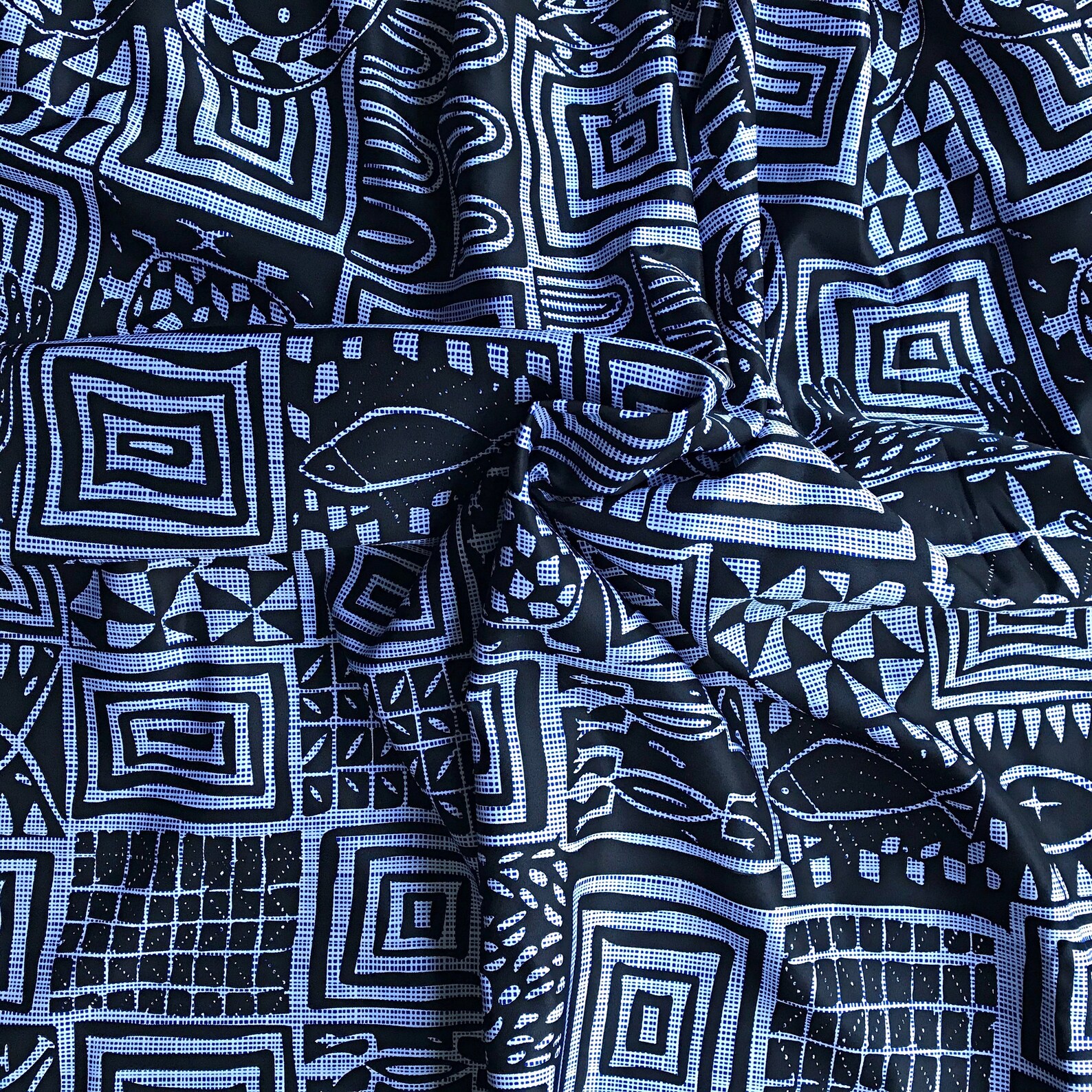 Atoghu Satin African Fabric / Toghu Silk African Fabric From Etsy