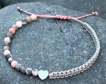 Bracelet heart, friendship bracelet, heart bracelet, lucky bracelet
