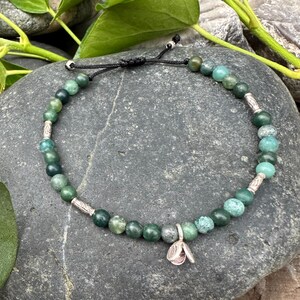 Gemstone bracelet, gemstone beads, healing stone bracelet, yoga bracelet