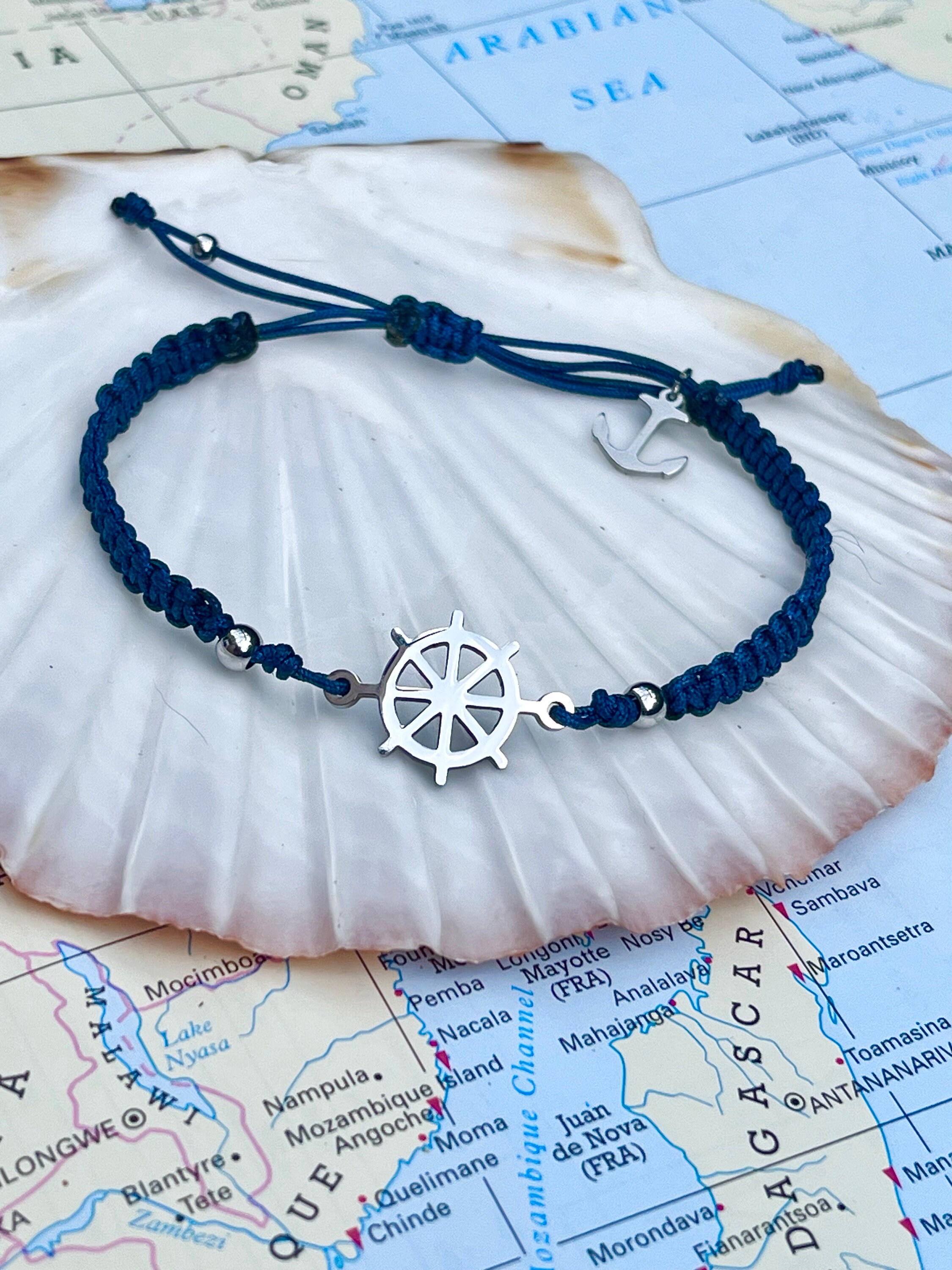 Sailing bracelet OCEAN SPIRIT, sailor, yacht, sailing, maritime, maritime bracelet, sea, water sports