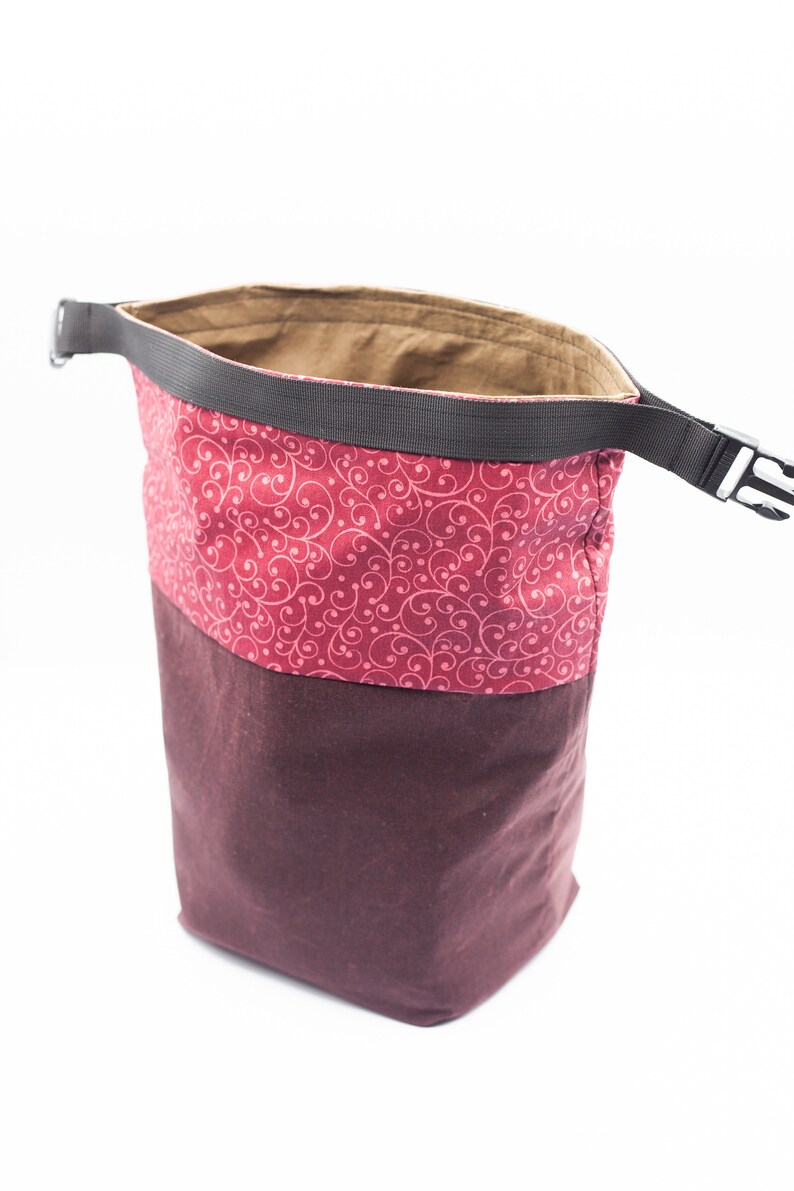 Lunch bag isotherme coton ciré sac bento zéro déchet sac Etsy