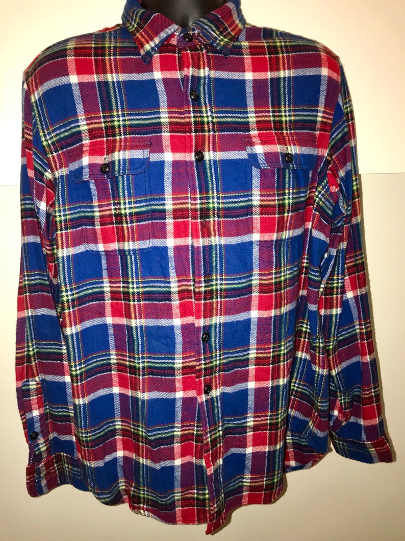 ralph lauren red flannel shirt