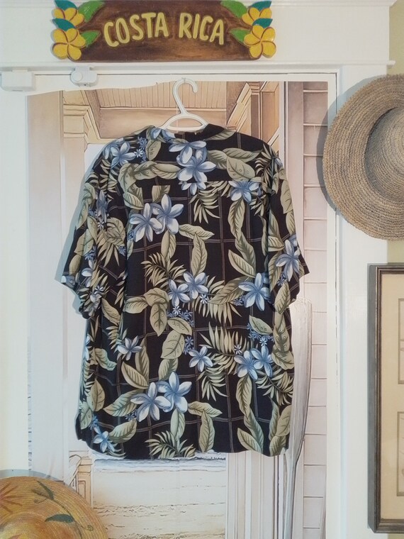 Tommy Bahama Mens' Shirt; 'LIKE-NEW'; 100% Silk; … - image 4