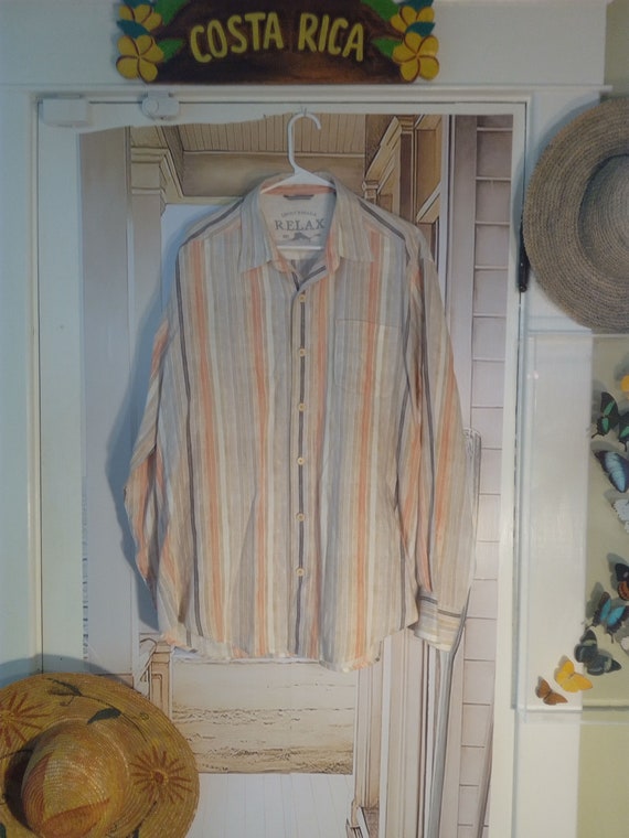 Tommy Bahama Relax Men's '100% Linen' Shirt; 'LIKE