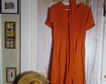 J. Peterman Women's 'Silk' Dress; 'LIKE-NEW'; "Stunningly Beautiful"; Size: 12