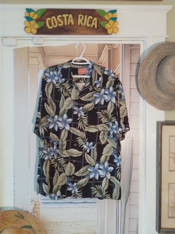 Tommy Bahama Mens' Shirt; 'LIKE-NEW'; 100% Silk; … - image 1
