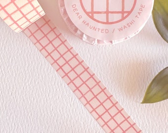 Maple Grid Washi Tape • Cute Stationery