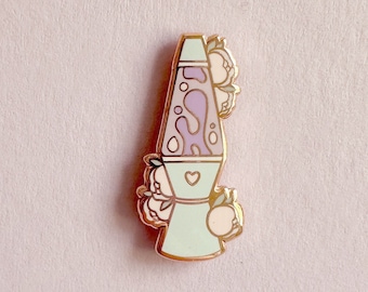 Lava Lamp • Pastel 90's Nostalgia Enamel Pin