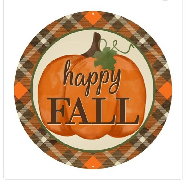 Happy Fall Sign - Etsy