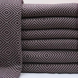Turkish Beach Blanket, Bedspread, 82x90, Diamond Blanket, Burgundy Blanket, Sofa Blanket, Organic Blanket, Ultra Soft Blanket, Yty-Elms-Pk
