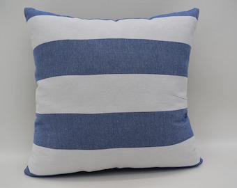 Bleu marine et jaune moutarde Marocain Housse de coussin 22 x 22/" 55 cm