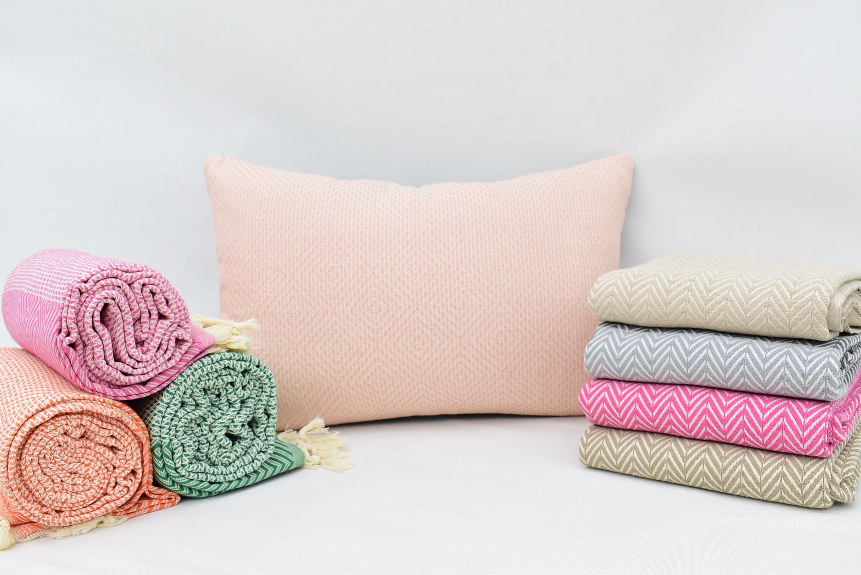 Lumbar Pillow Cover Towel Pillow Cover Pillow Cover Bed Etsy