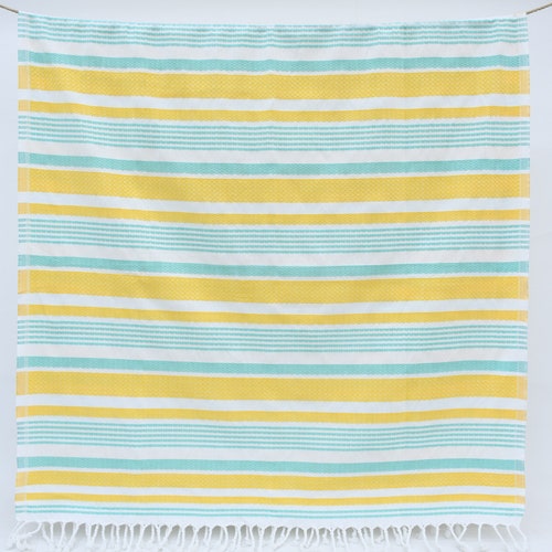 Organic Cotton Towel, Beach Towel,40"x74" Towel, Bathroom Towel, Colorful Striped Towel, Bridal Gift Towel, Baby Blanket, Travel Towel U-CR