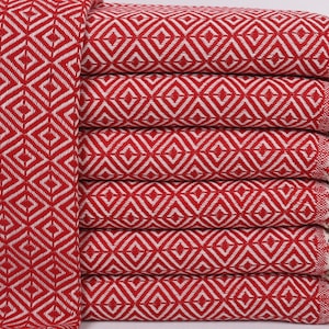 Bridesmaid Gifts, Personalized Towel, Red Towel, Diamond Towel, 40x71 Inches Beach Towel Personalized, Organic Towel, Bathroom Towel,