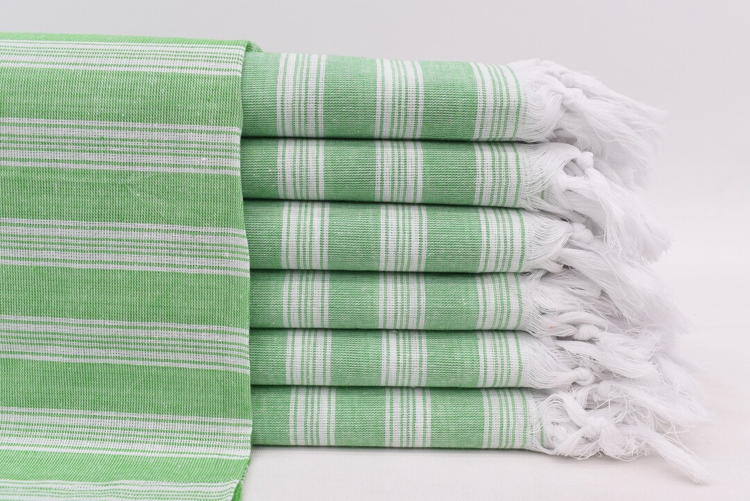 Turkey Towel, Green Turkish Bath Towel, Pool Towel, Organic Cotton Towel,turkey Towel, 40x70 ...