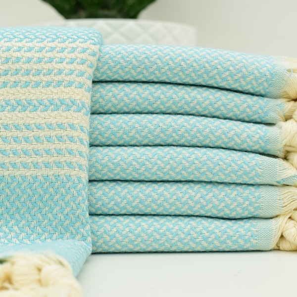 Green Kitchen Towels Etsy