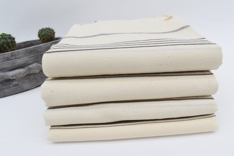 40x70 Decorative Towel Peshtemal Towel Bll-KtnSltn Striped Towel Organic Towel Bath Towel Wedding Gift Towel Brown Turkish Towel