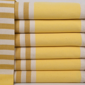 40x71 Inches Personalized Towels, Custom Towel, Mustard-Yellow Towel, Striped Towel, Turkish Towel Bulk, Turkey Towel, Decor Towel,