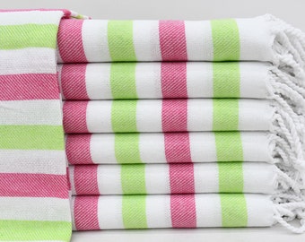 Beach Towel, Cotton Towel, Turkish Peshtemal, Chic Shawl, Soft Pareo, Wedding Gift Towel, Striped Bath Towel, 40"x70" Bath Towel, Iso-CftRnk