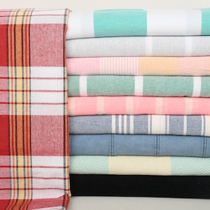 Monogram Organic Turkish Beach Towel: Set of 10, Bridal Shower Gift