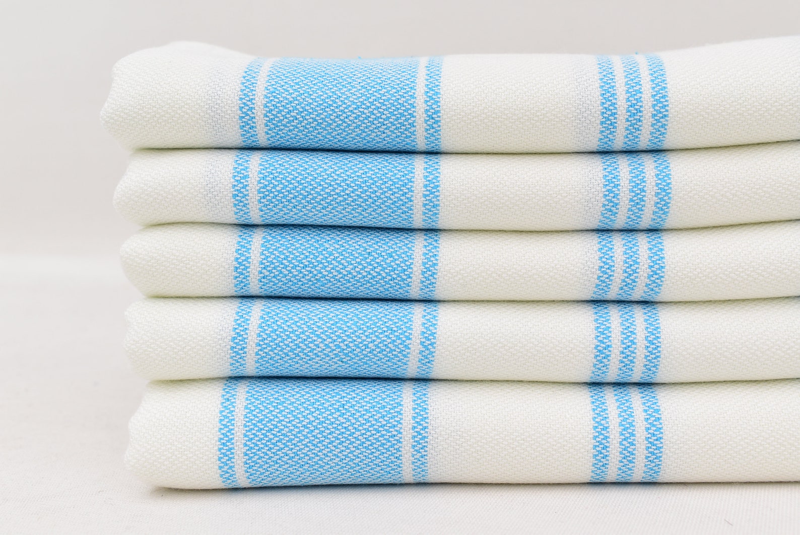 Turquoise Towel Turkish Hand Towel 18x40 inch 45x100cm Tea Etsy