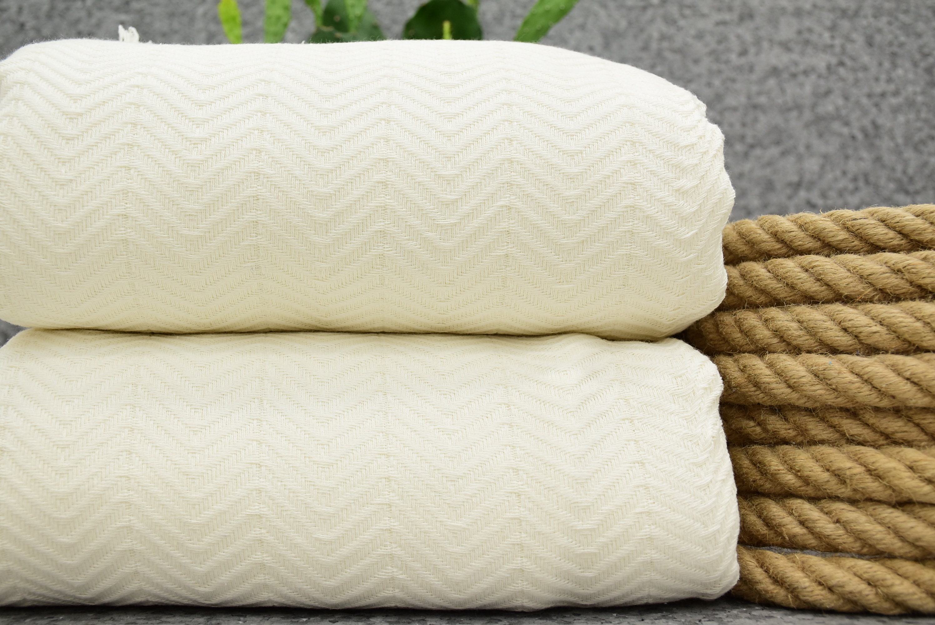 Off White Blanket Large Blanket Cream Blanketturkish Beach | Etsy