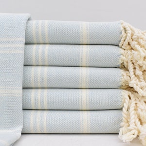 Turkish Hand Towel, Tea Towel,Turkey Kitchen Towel, Peshkir Towel, Face Towel, Head Towel, 24x40 Blue Towel, Dish Towel Bct-Sltn-Pshkr
