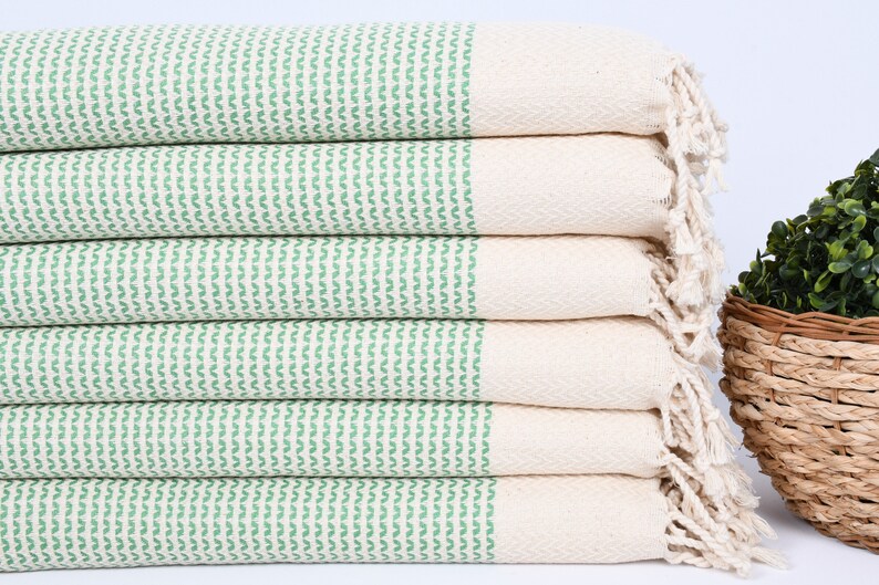 Turkish Towel, Small Towel, Diamond Towel, 18x40 Inches Gift For Her, Small Bath Towel, Fitness Washcloth, Hotel Dishcloth, image 3