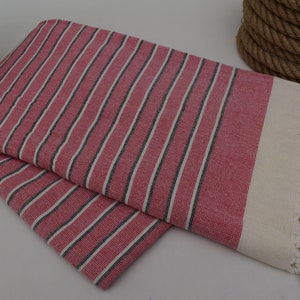Turkish Towel, Wholesale Towel, Turkey Towel, Bath Towel, Beach Towel, Terry Towels, Red Towel, Soft Towels, 40&quot;x63&quot;, Towel Mtl-Eftly