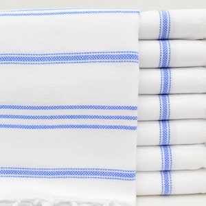 Turkish Hand Towel, Blue Kitchen Towel, 24"x40", Throw Towel, Scarf Towel, Hand Towel, Towel, Gift Towel, Fitness Towel  Bll-ByzSltn-Pshkr