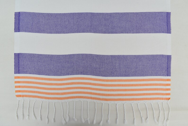 Purple Turkish Hand Towel, Tea Towel, Kitchen Towel, 24x34, Small Towel, Dish Towel, Bridesmaid Gift Towel, Head Towel Bll-Mrn-Pshkr image 8