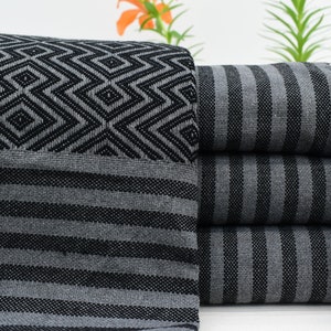 Organic Blanket, Beach Blanket, Turkish Blanket, Throw Blanket, Bedding Blanket, Bedspread,  79x102 Large Blanket Iso-Atl-Pk