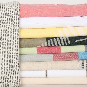 Personalized Hand Towel, Set of 10 Tea Towel, Bathroom Towels, Organic Cotton Tea Towel, Wedding Favors, Christmas Favors,