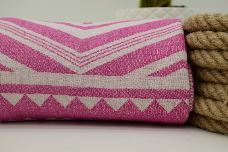 36x67 Fuchsia Towel Turkish Towel Plus Patterned Beach Towel ULTRA Soft Towel Extra Soft Towel Towel Bath Towel Table Design Bll-Art\u0131/_099