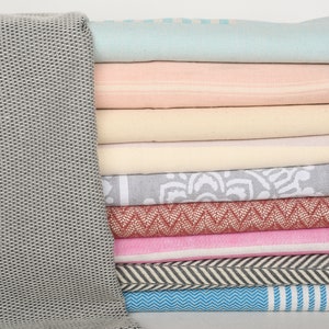 Monogram Kitchen Towel, 18x36 Inches Mix Cotton Dish Towel, Set of 10 Dish Towels, Bridesmaid Gifts, Gift Towel,