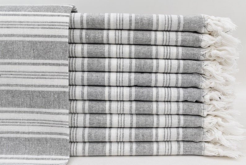 Wholesale Towel Beach Towel Turkish Towel Dish Towel Gray Etsy