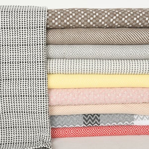 Turkish Tea Towel, Monogram Kitchen Towel, Set of 10 Dish Towel, Organic Cotton Tea Towel, Personalized Kitchen Towel, Turkish Towel,