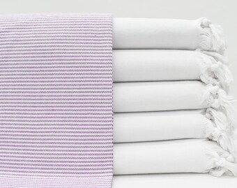 40x70 Turkish Towel, Beach Towel, Bath Towel, Purple Towel, Pareo Towel, Travel Towel, Camping Towel, Sauna Towel,Decorative Towel Bll-GlnTl