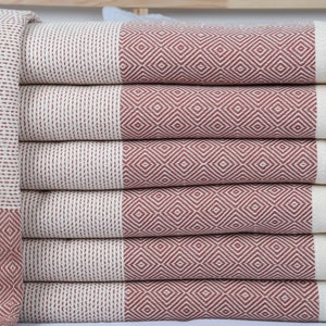Picnic Blanket, Turkish Blanket, Diamond Brick Bedspread, 79x99 Inches Bed Cover, Pilates Bedspread, King Size Bedcover, Bedding Throw,