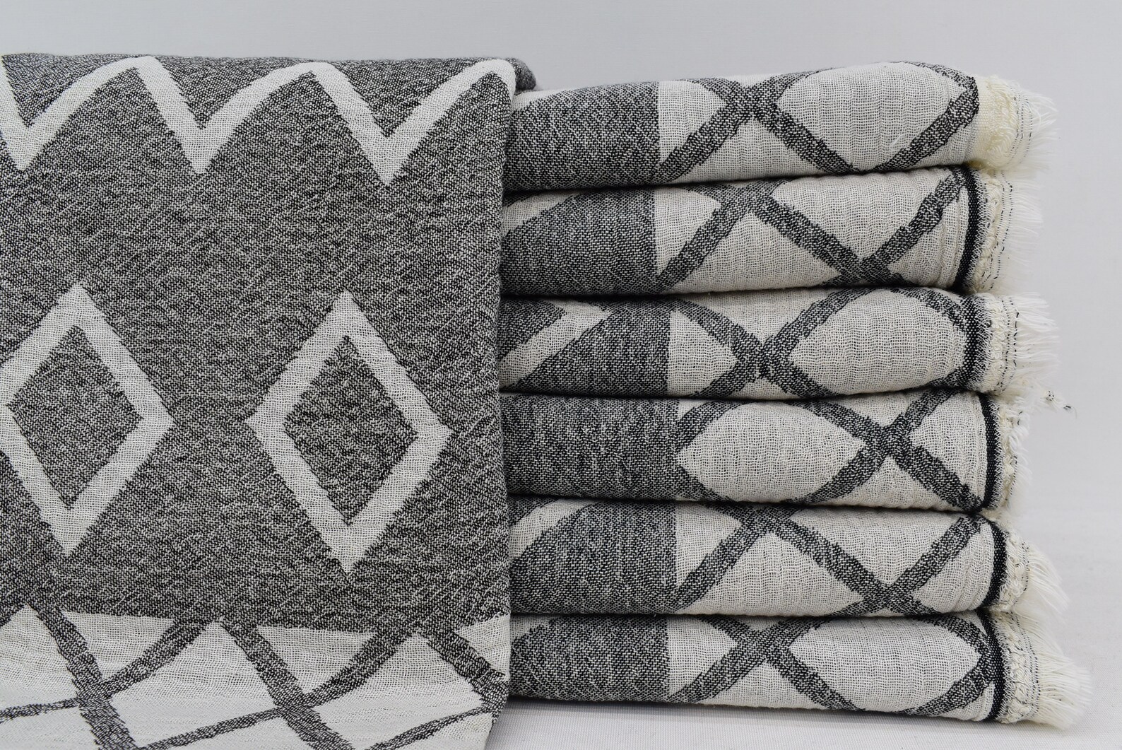 Black Towel Turkish Towel Art Towel Organic Towel Turkey Etsy