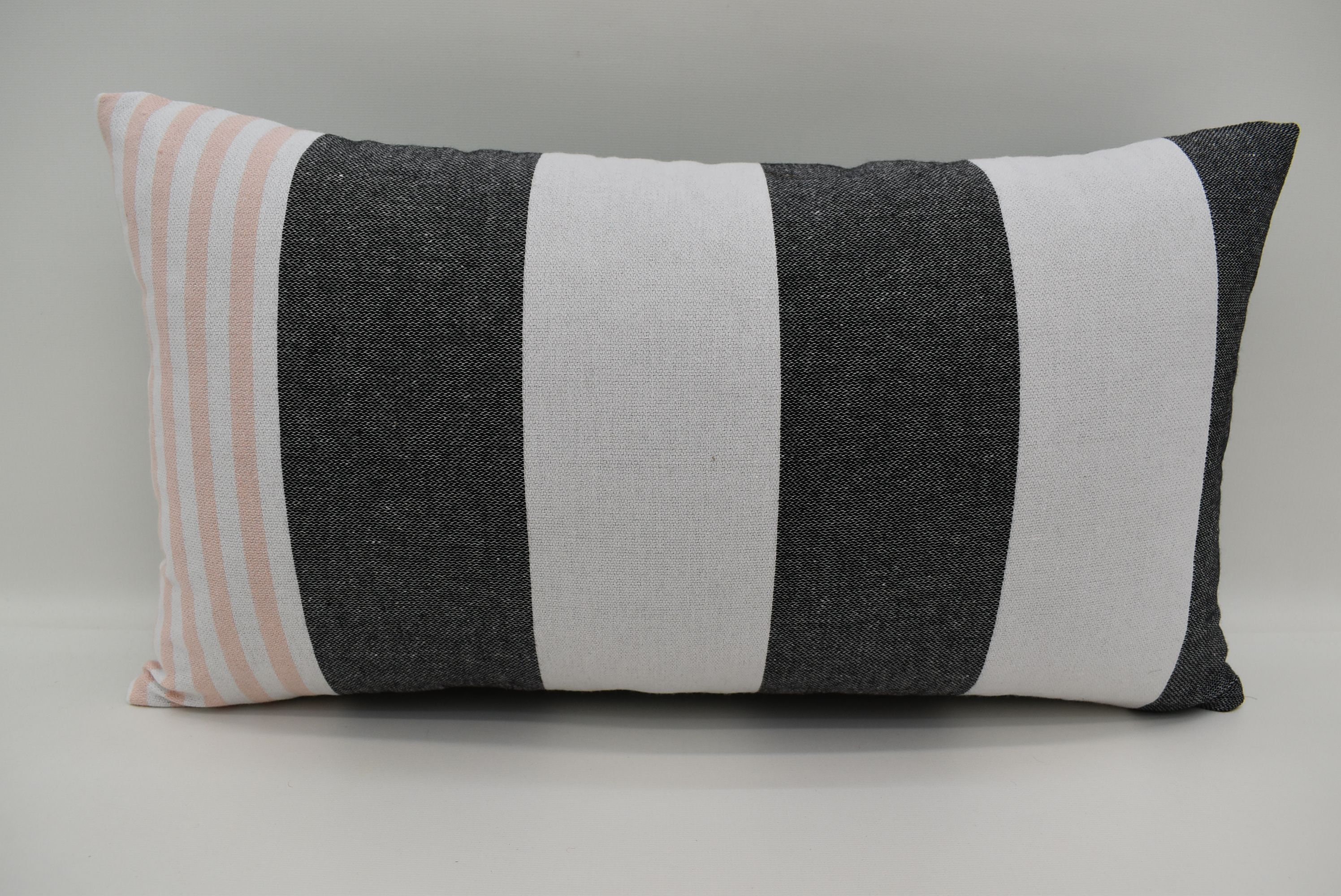 12x22 Pillow Covers Decorative Pillow Lumbar Pillow Striped Etsy