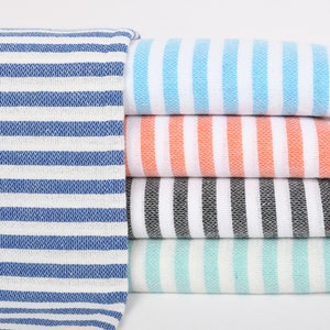 Turkish Towel, Personalized Towel, Bath Towel, Striped Towel, 40x71 Inches Cotton Peshtemal, Bridal Show Towel, Fouta Towel,