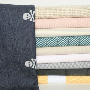 Set of 10 Tea Towel, Wedding Favors, Turkish Towel Hand Towel, Organic Cotton Tea Towel, Turkish Tea Towel, Grandma Gift,