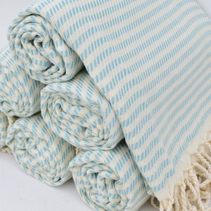 Turkish Towel, 40x70 Turkish Beach Towel, Peshtemal Towel, 100x180cm Zigzag Towel, Soft Towel, Herringbone Towel,Organic Cotton, Tkr-Gms