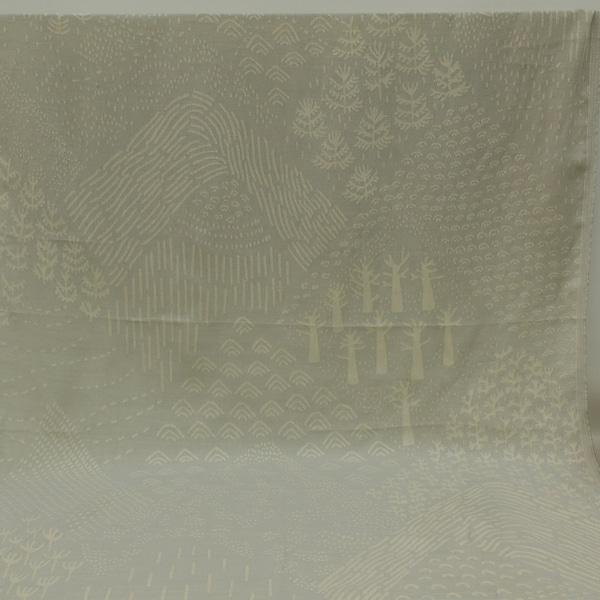 Toalla turca Nature Design de 40 x 70 cm, doble cara, con estampado de montañas, mantel, decoración de pared, colcha turca, toalla gris claro, Brc-Dgl