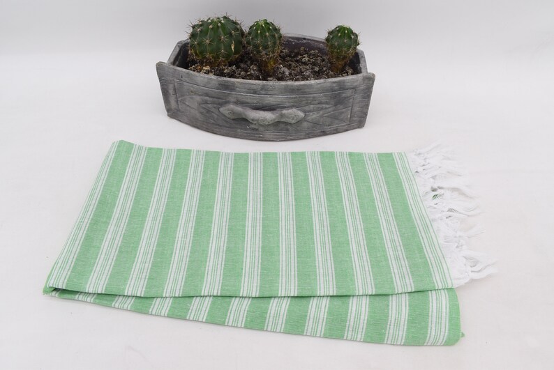 Turkey Towel Green Turkish Bath Towel Pool Towel Organic - Etsy